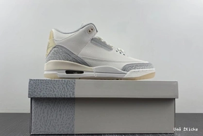 “Ivory” Craft Jordan Air 3 FJ9479- 3417 348 DailyWear 0807